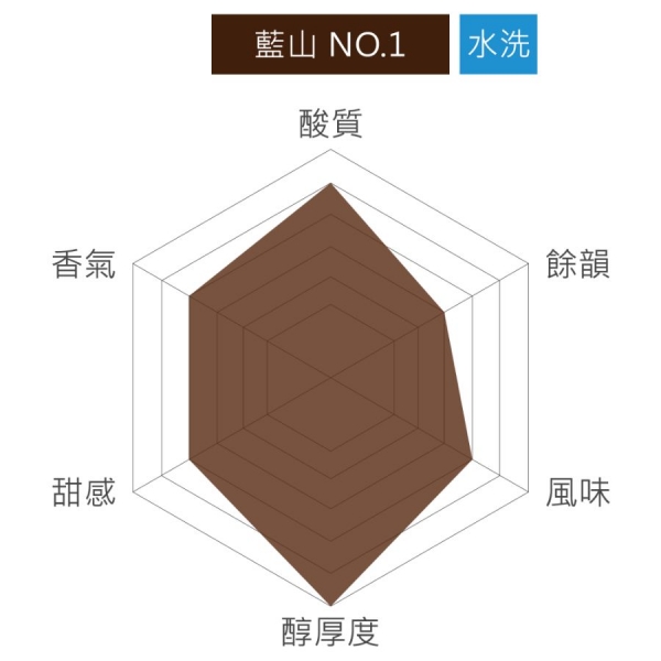 牙買加 Amber莊園 藍山 NO.1 水洗 中焙